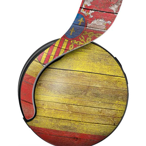 Spain Flag Dark Wood PULSE 3D Wireless Headset for PS5 Skin